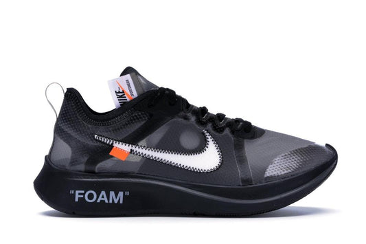 Zoom Fly Off-White Black Silver Edition