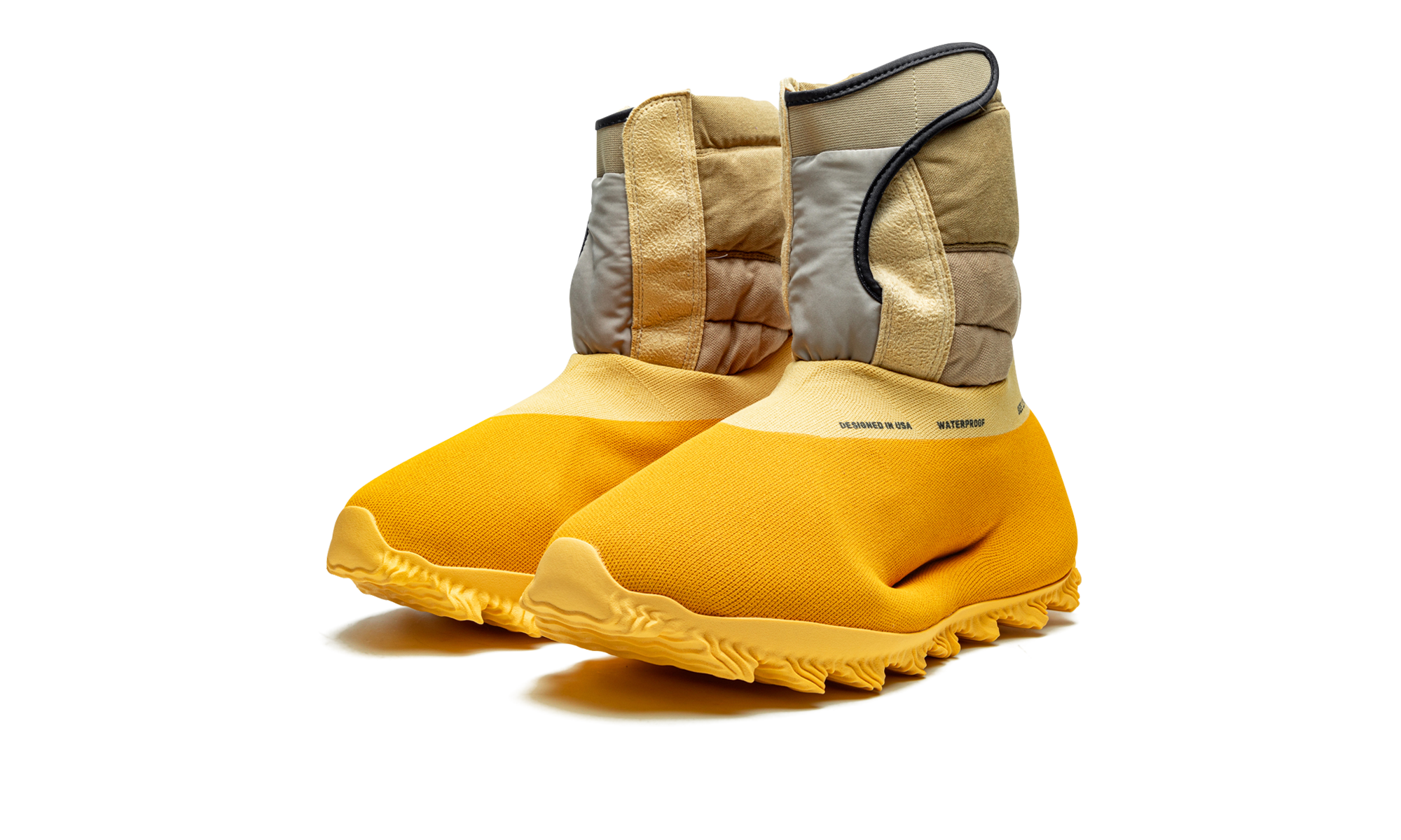 Knit Runner Boot "Sulfur"