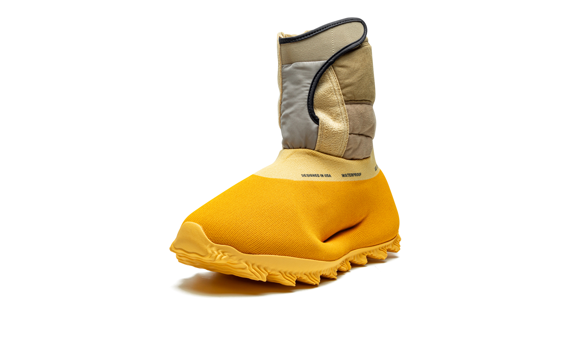 Knit Runner Boot "Sulfur"
