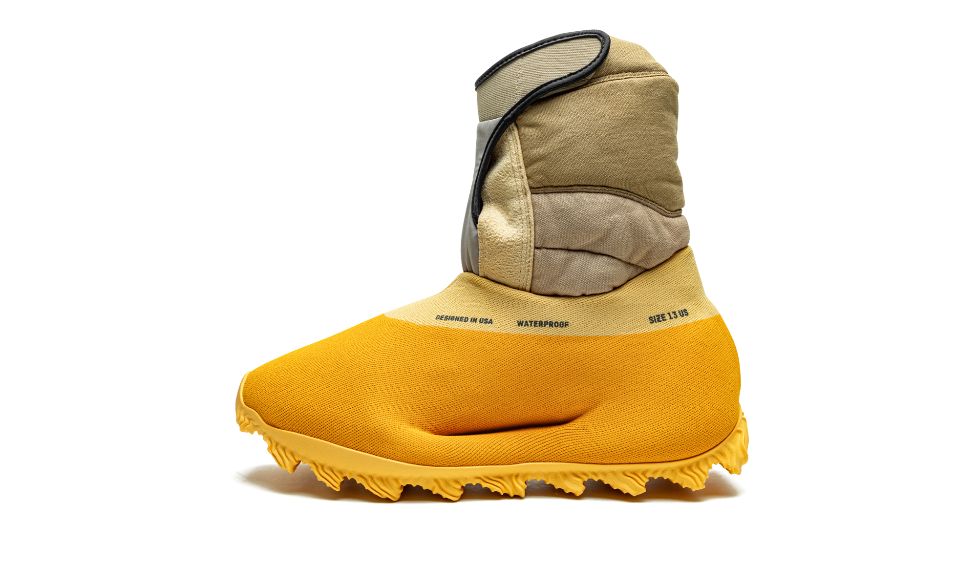 Knit Runner Boot "Sulfur"
