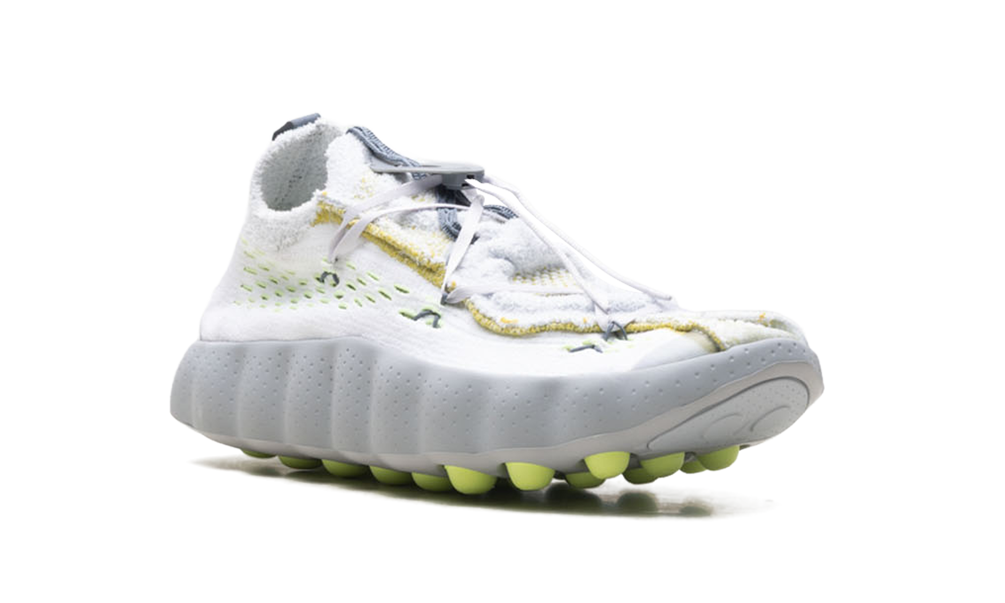 Mind 002 Flyknit "White Dark Grey Volt"