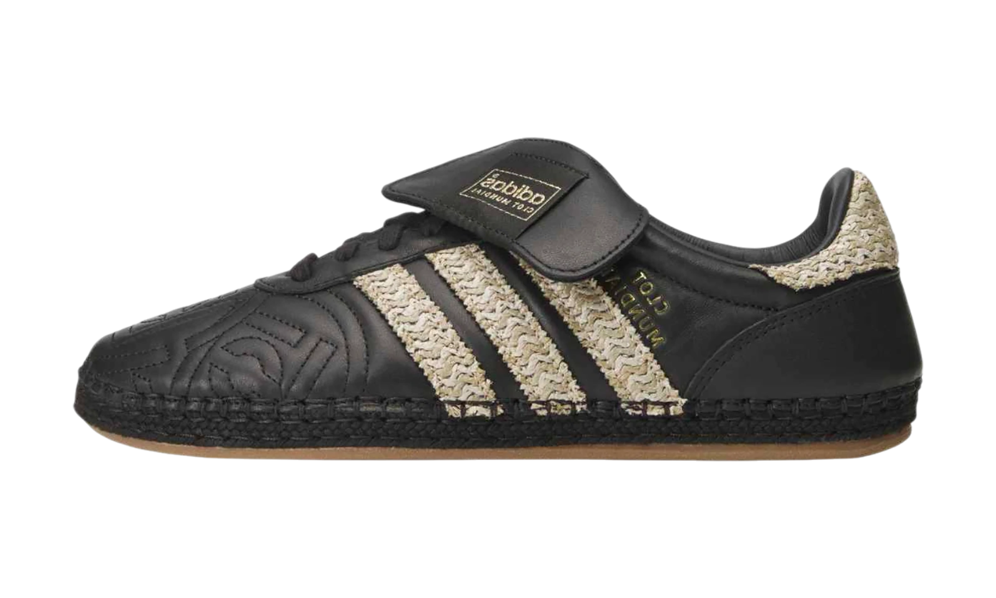 Mundial Espadrille "Clot - Black / White"
