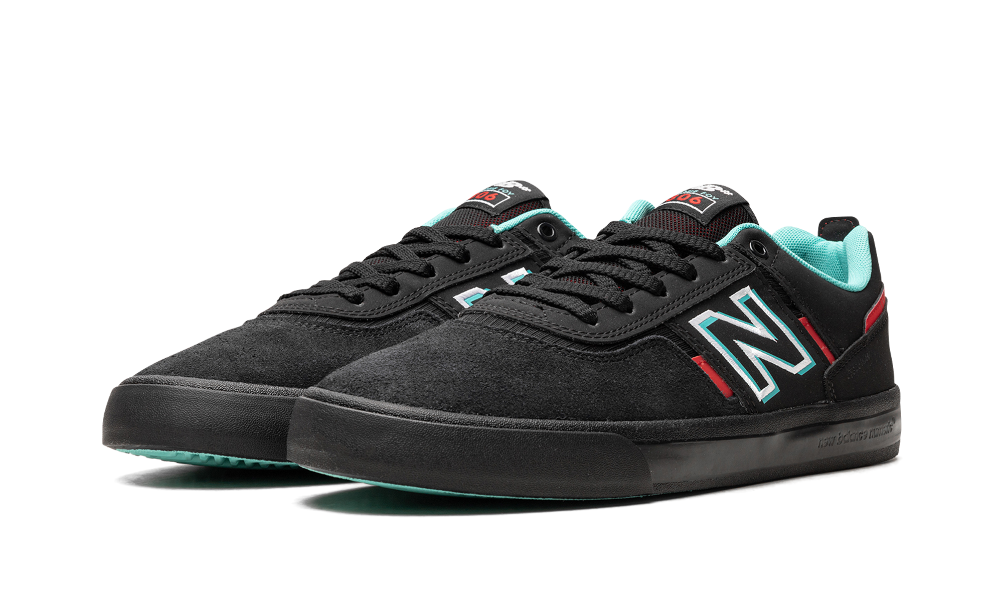 Numeric 306 "Black / Electric Red"