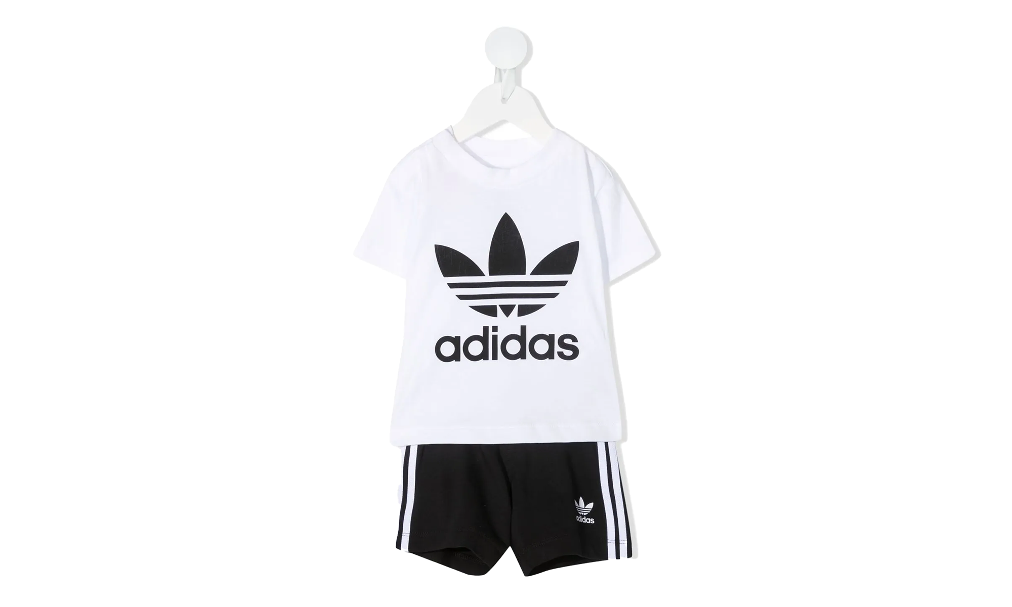 Originals Trefoil Shorts Tee Set Inf "White / Black"