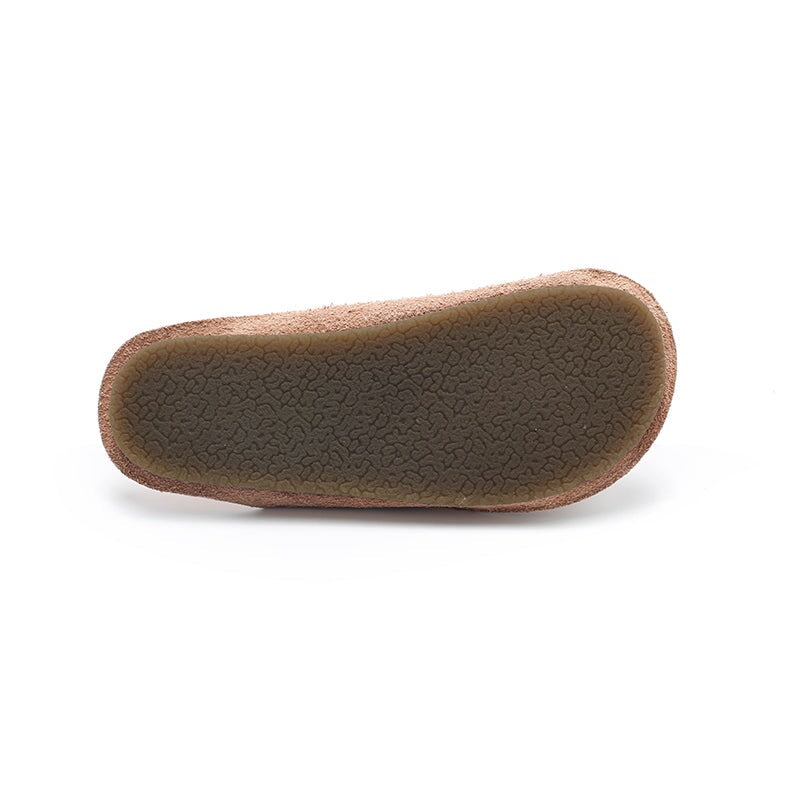 Premium Soft Leather Slip-On Mules Summer Slippers Comfortable Casual Flat Shoes in 10 Colors