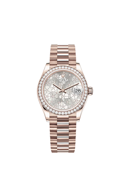 Datejust 31mm, 18k Everose Gold and Diamonds, Ref# 278285rbr-0036