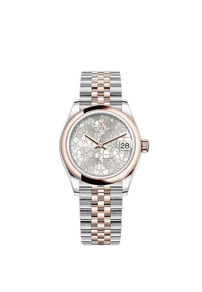 Datejust 31mm, Oystersteel and 18k Everose Gold and Diamonds, Ref# 278241-0032