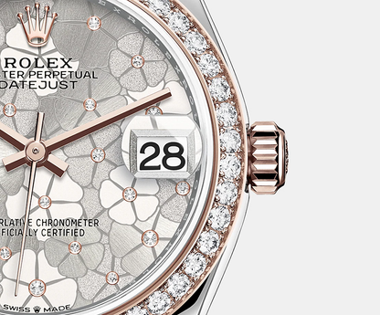 Datejust 31mm, Oystersteel and 18k Everose Gold, Ref# 278381rbr-0031
