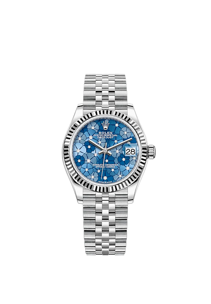 Datejust 31mm, Oystersteel and 18k White Gold and Diamonds, Ref# 278274-0036