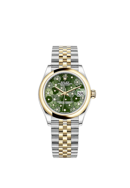 Datejust 31mm, Oystersteel and 18k Yellow Gold and Diamonds, Ref# 278243-0032