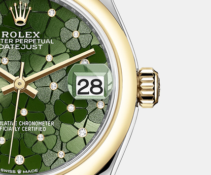 Datejust 31mm, Oystersteel and 18k Yellow Gold and Diamonds, Ref# 278243-0032