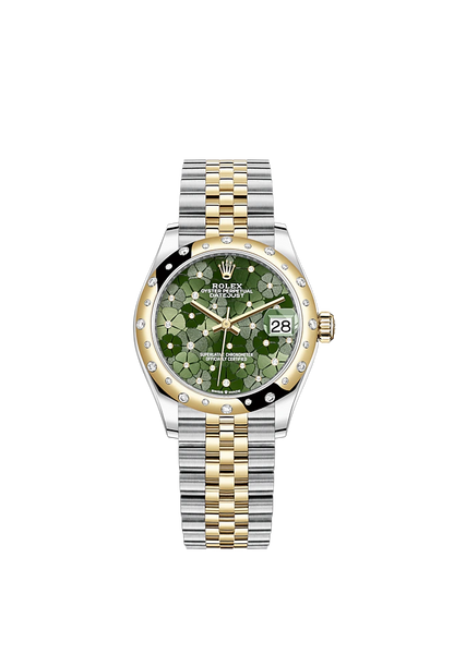 Datejust 31mm, Oystersteel and 18k Yellow Gold with Diamonds, Ref# 278343rbr-0032