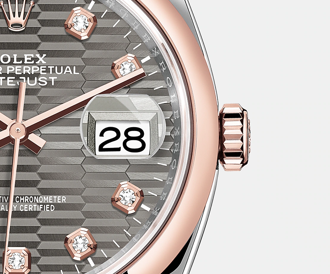 Datejust 36mm, Oystersteel and 18k Everose Gold, Ref# 126201-0041