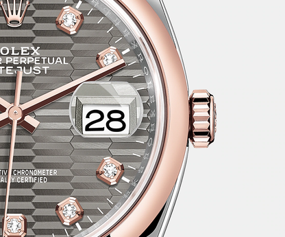 Datejust 36mm, Oystersteel and 18k Everose Gold, Ref# 126201-0041
