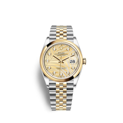 Datejust 36mm, Oystersteel and 18k Yellow Gold, Ref# 126203-0043