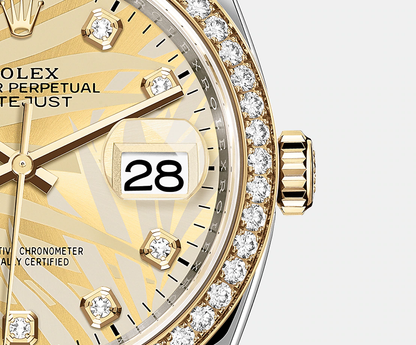 Datejust 36mm, Oystersteel and 18k Yellow Gold, Ref# 126283rbr-0030