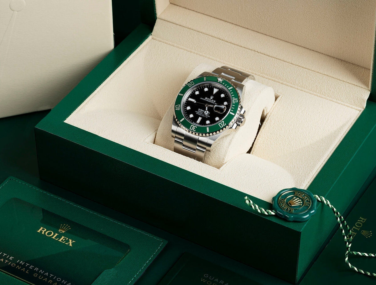 Submariner Date Oyster, 41 mm, Oystersteel m126610lv-0002 "Starbucks"