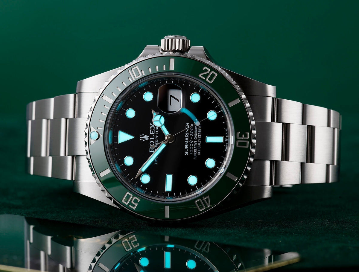 Submariner Date Oyster, 41 mm, Oystersteel m126610lv-0002 "Starbucks"