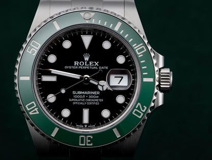 Submariner Date Oyster, 41 mm, Oystersteel m126610lv-0002 "Starbucks"