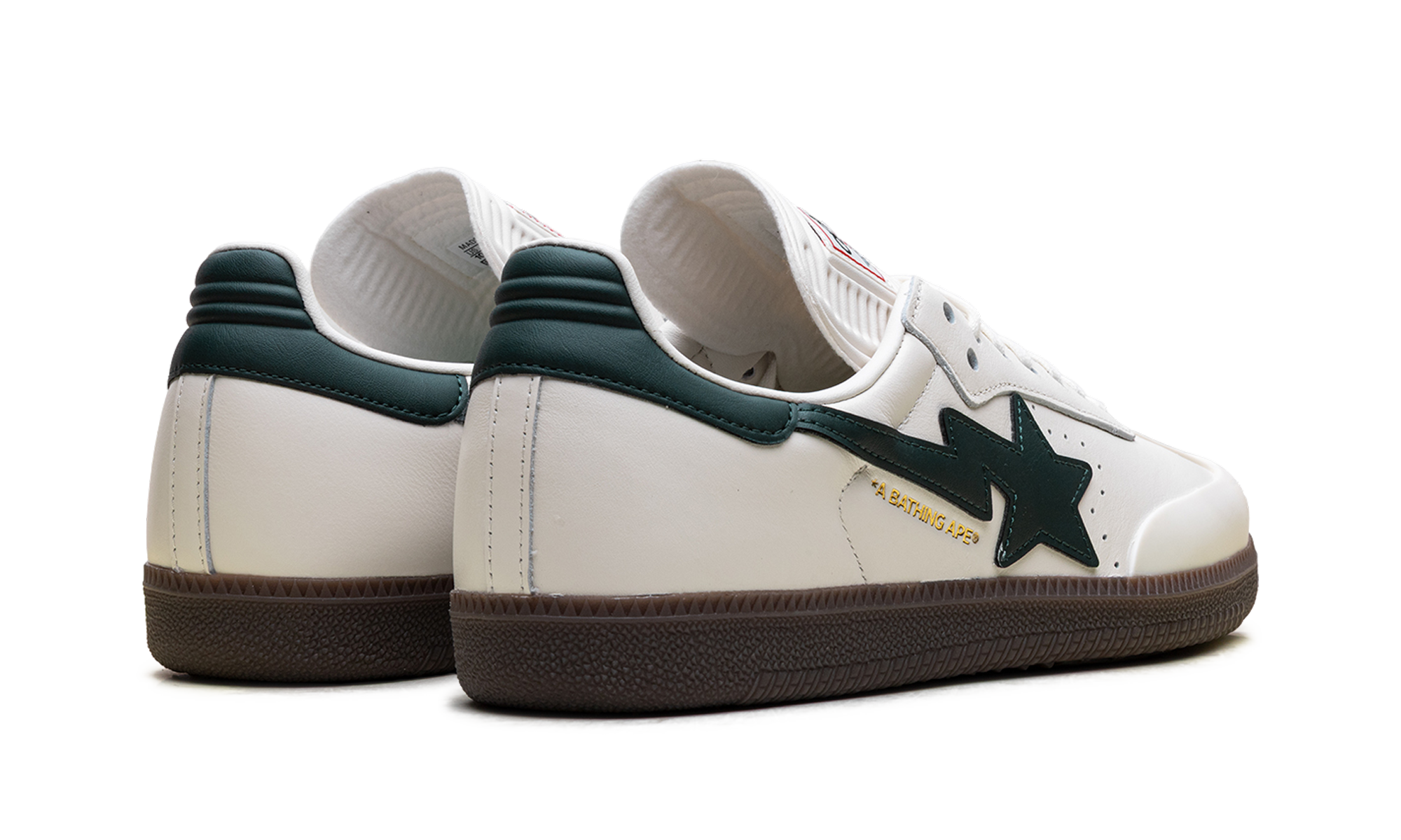 Samba "Bape - World Cup Pack White Forest"