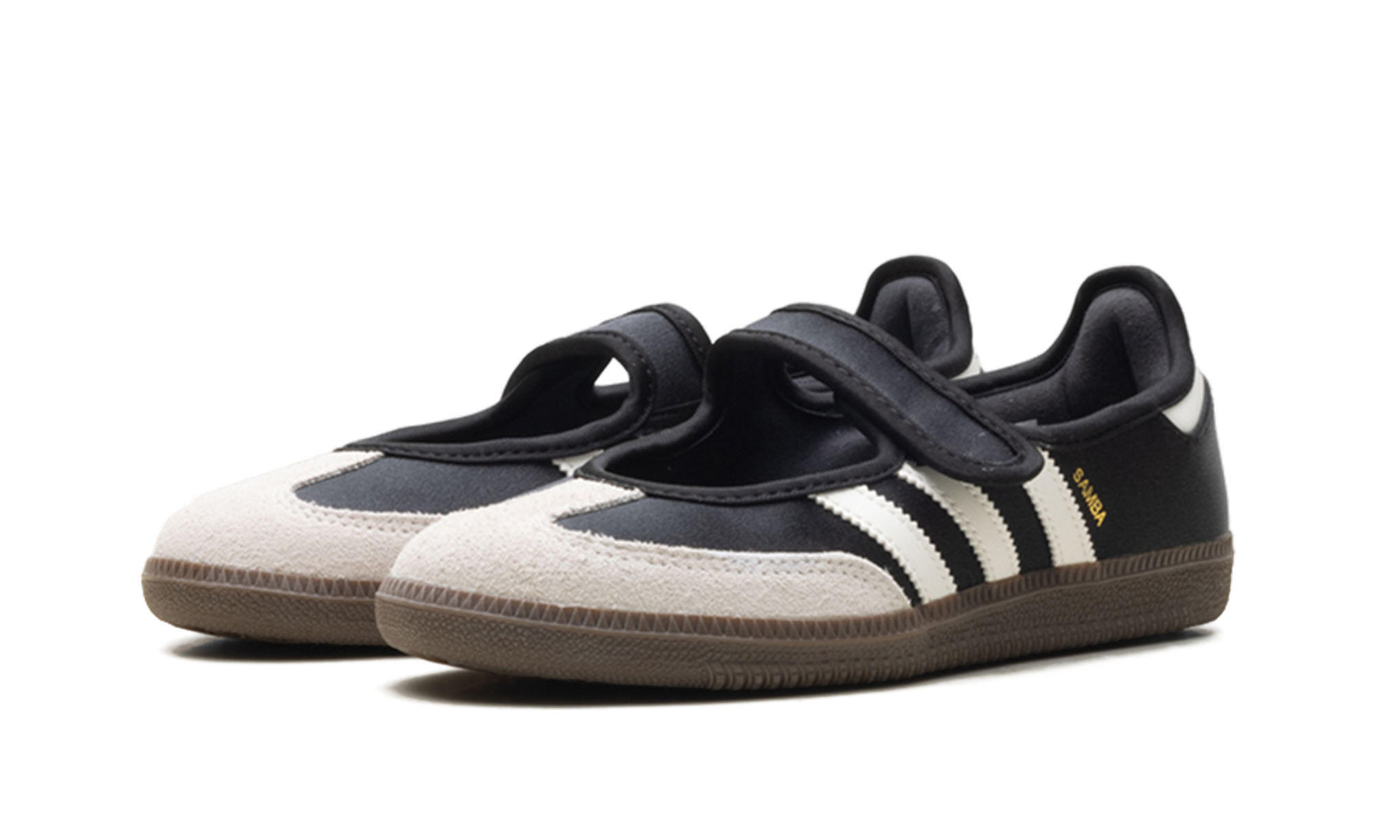 Samba Jane Women "Core Black Off White Gold Metallic"