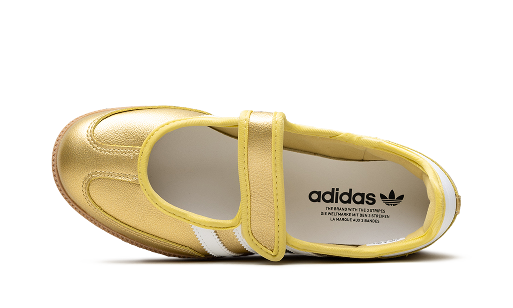 Samba Jane Women "Gold Metallic White"