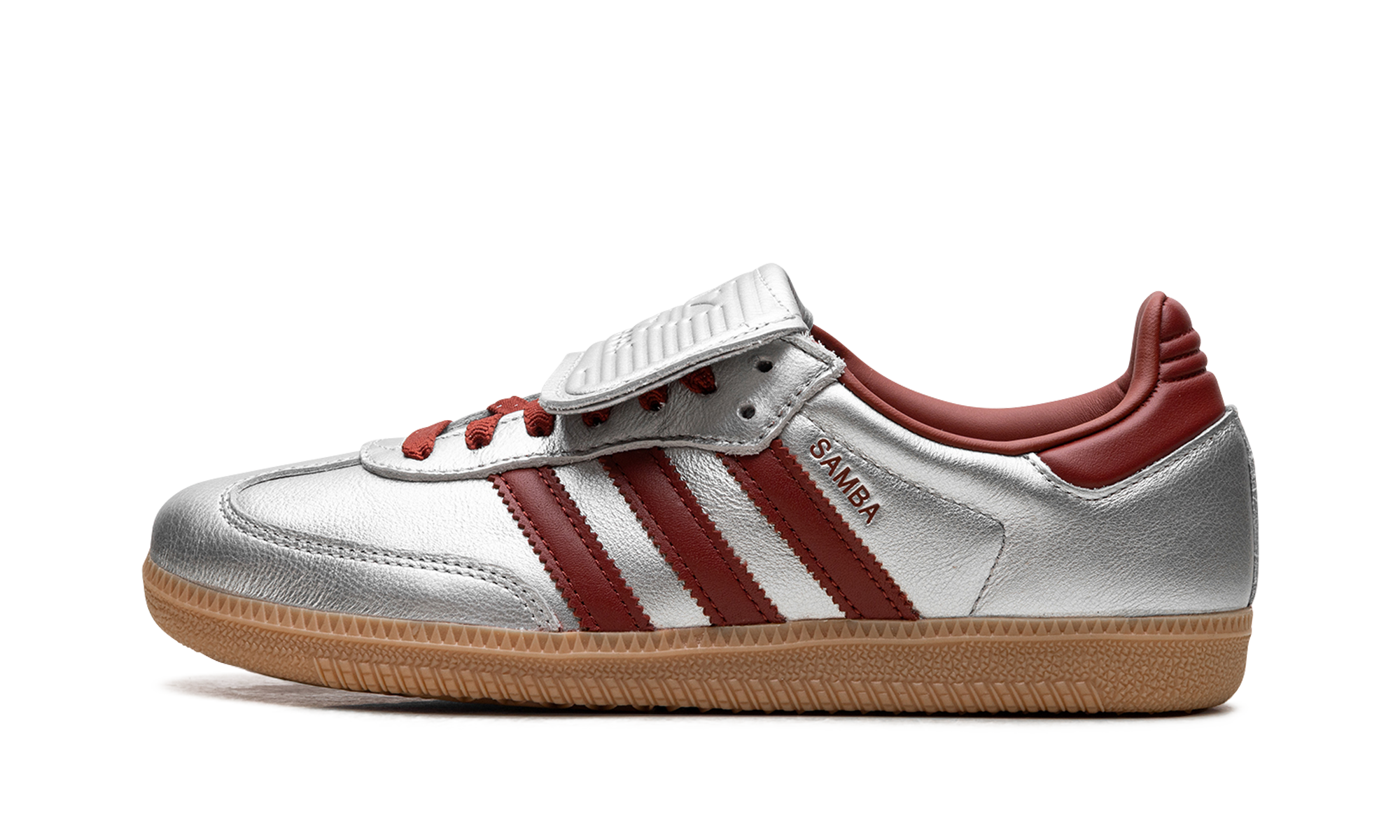 Samba LT Women "Silver Metallic Ruby Gum"