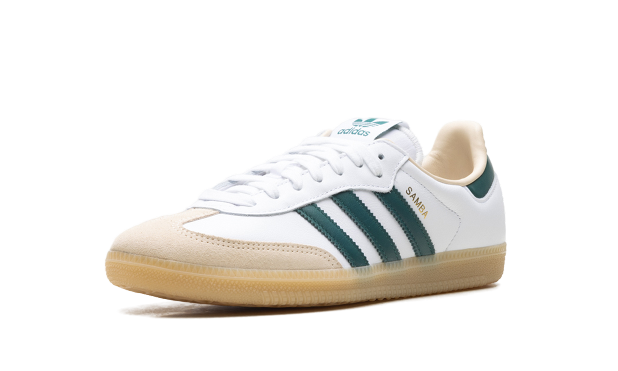 Samba OG "Cloud White Collegiate Green Gum"