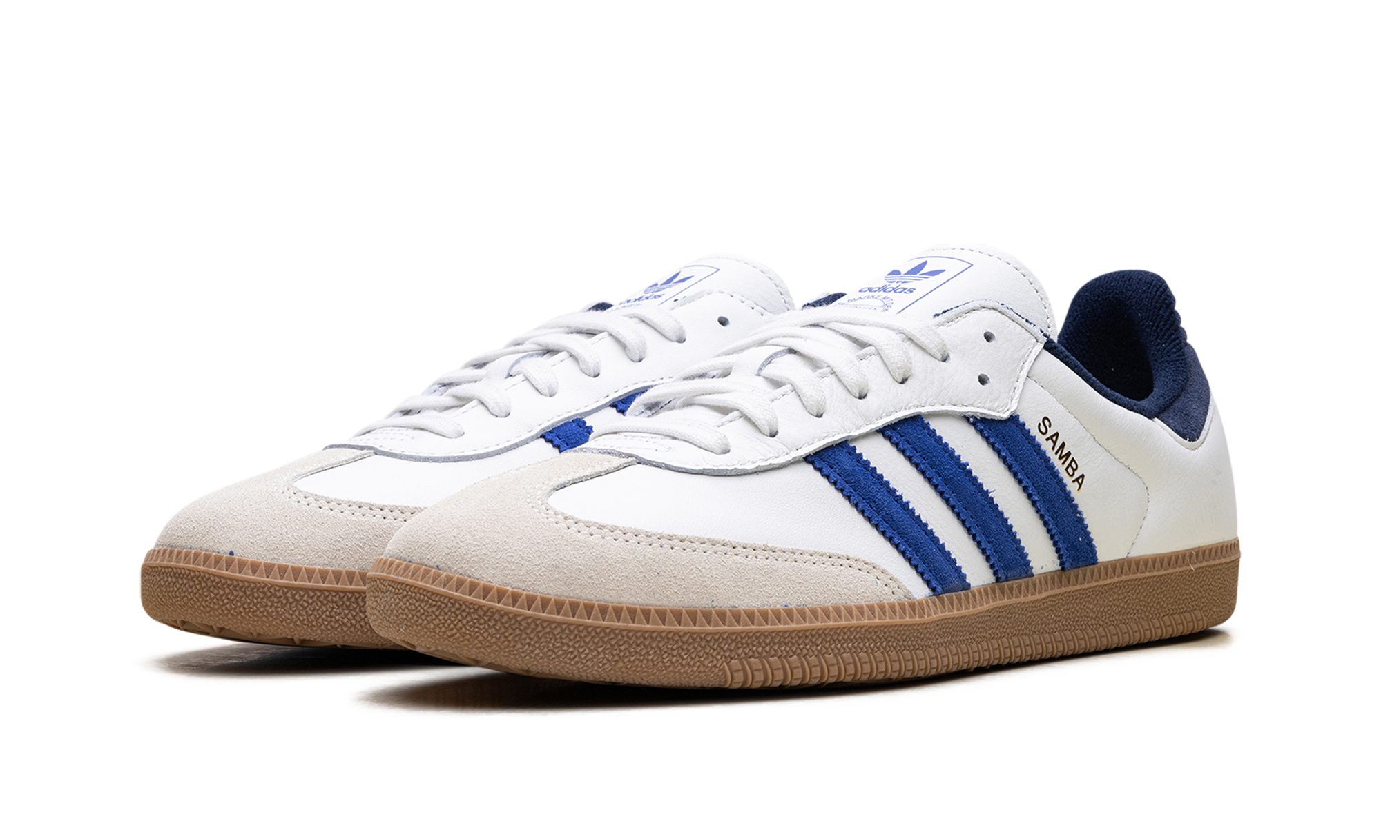 Samba OG "Core White Royal Blue"