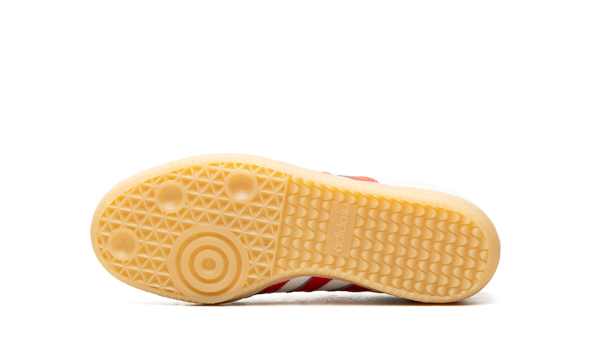 Samba OG GS "Cloud White Collegiate Red Gum"