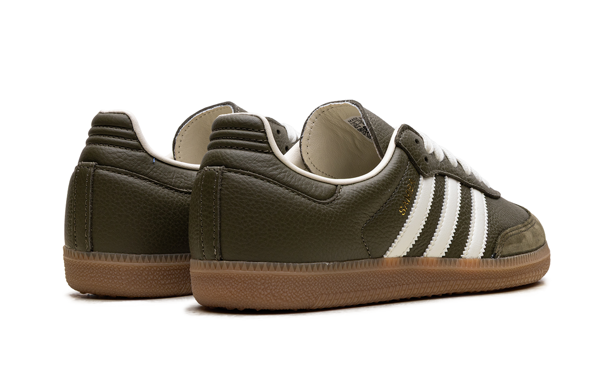 Samba OG "Med Dark Khaki/off-white/gum"