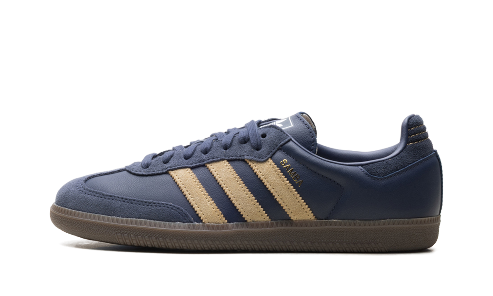 Samba OG "Shadow Navy Golden Beige"