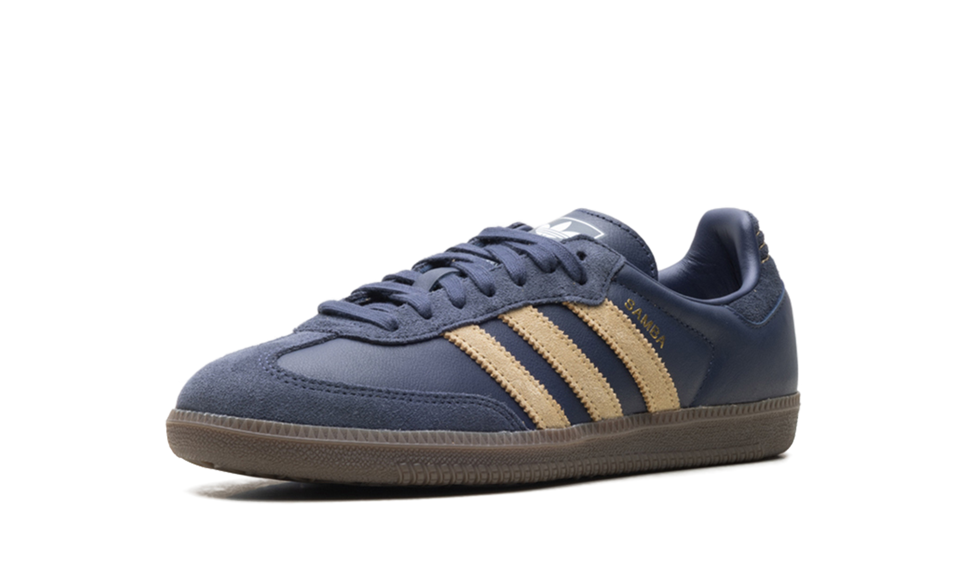 Samba OG "Shadow Navy Golden Beige"
