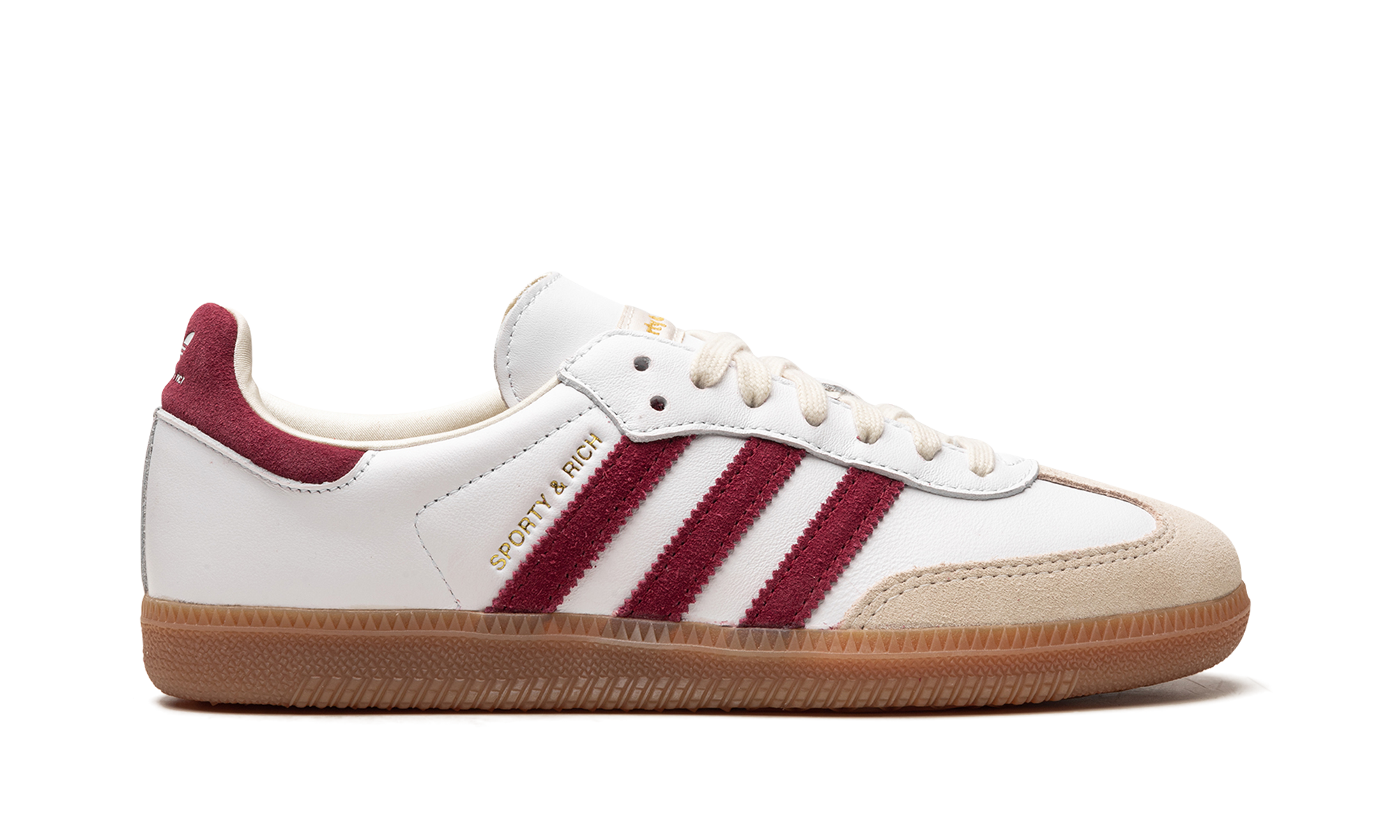 Samba OG "Sporty & Rich - White Core Burgundy"