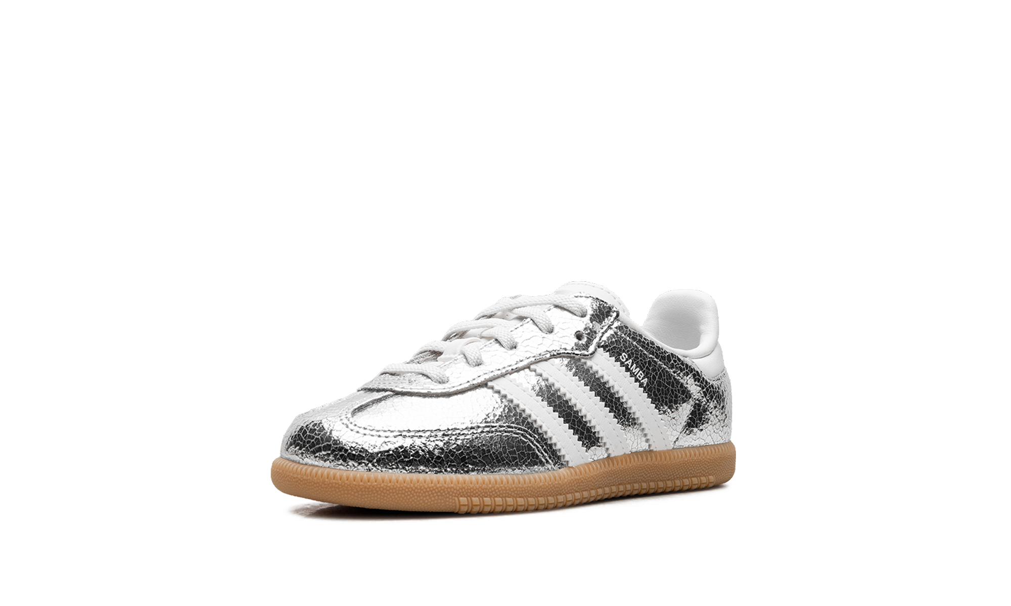 Samba OG Td "Cracked Leather Silver"