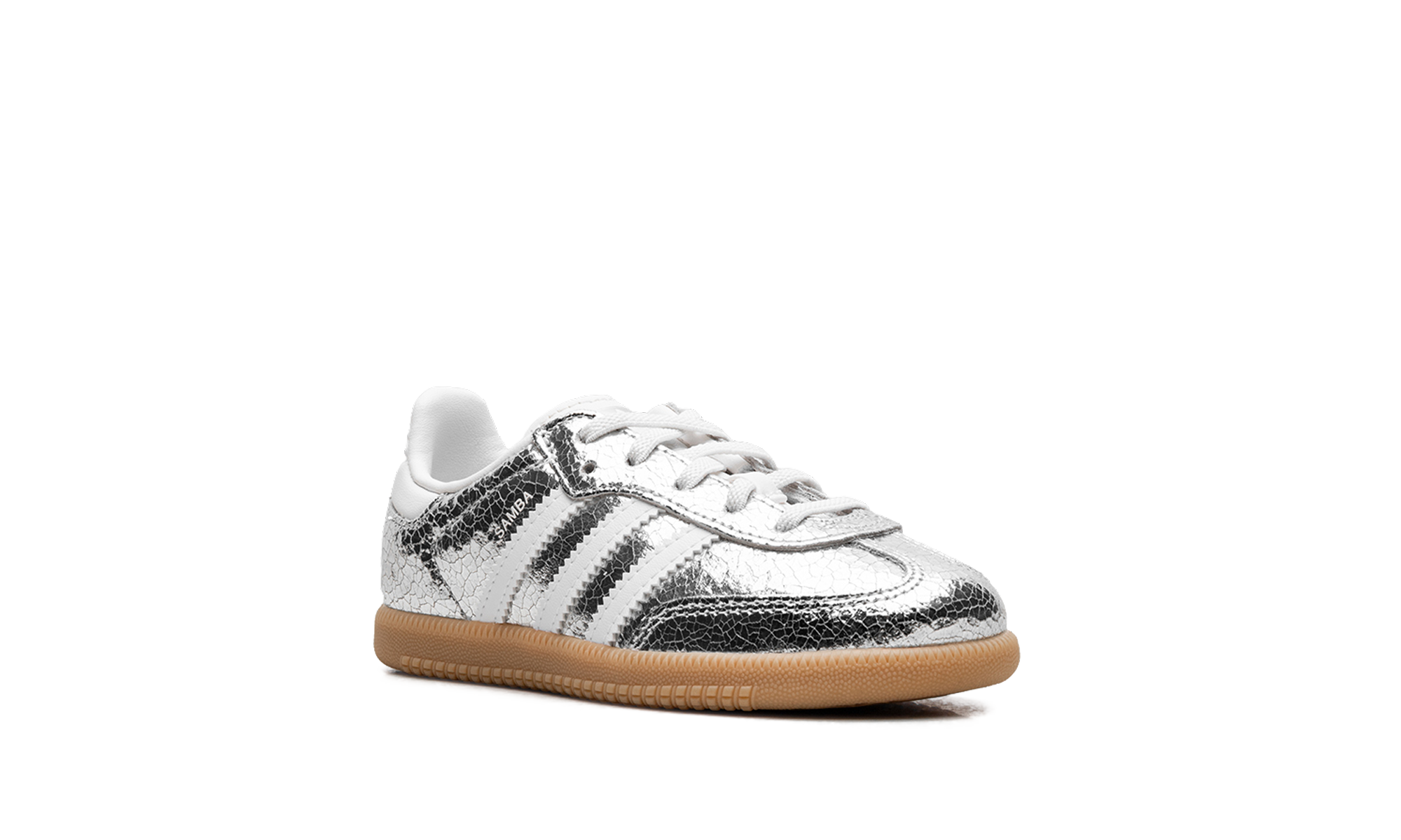 Samba OG Td "Cracked Leather Silver"