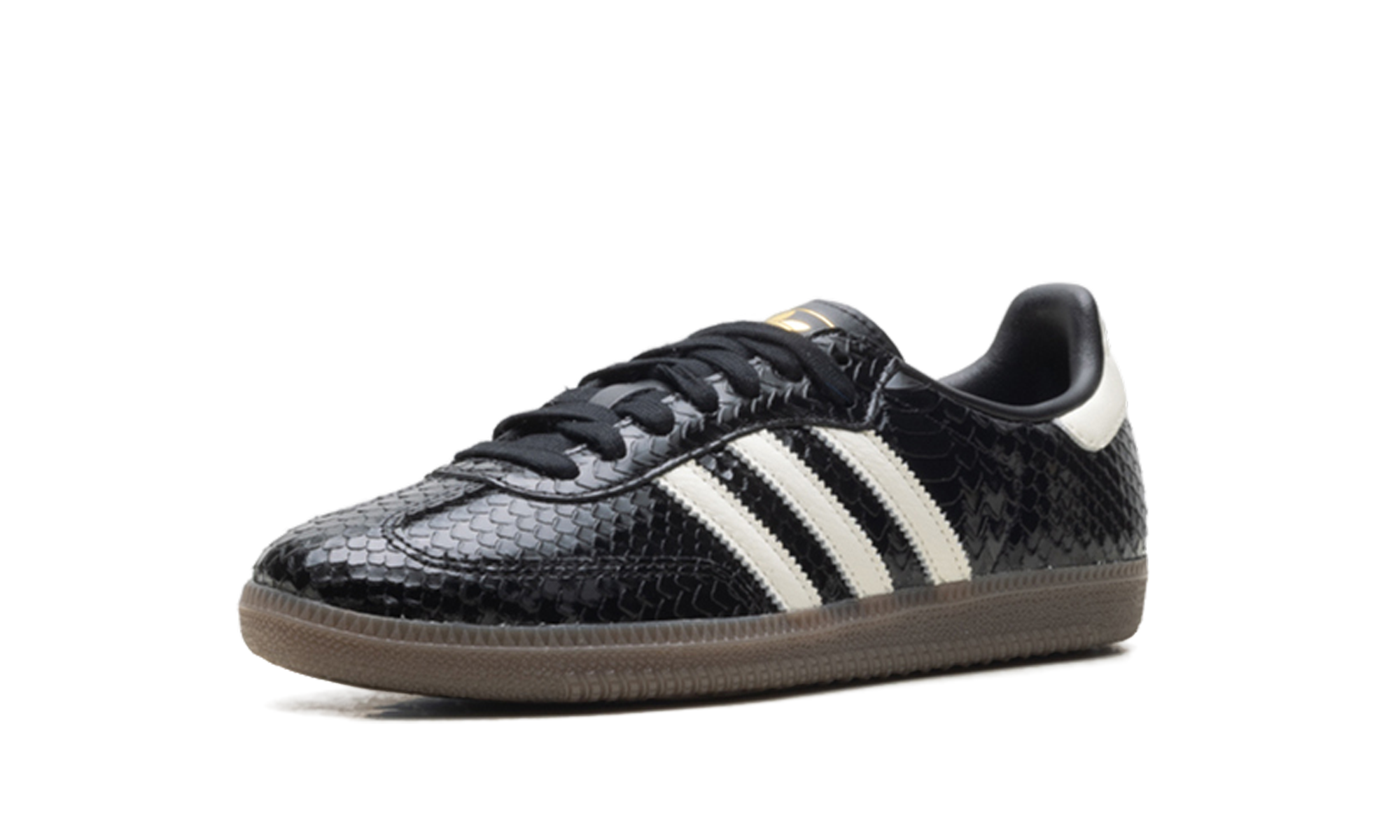 Samba OG Wnns "Patent Snakeskin Black Off White"