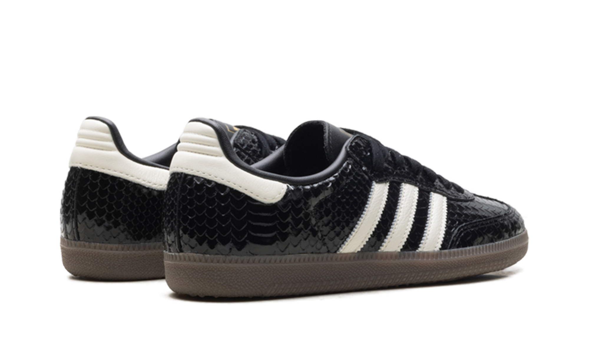 Samba OG Wnns "Patent Snakeskin Black Off White"