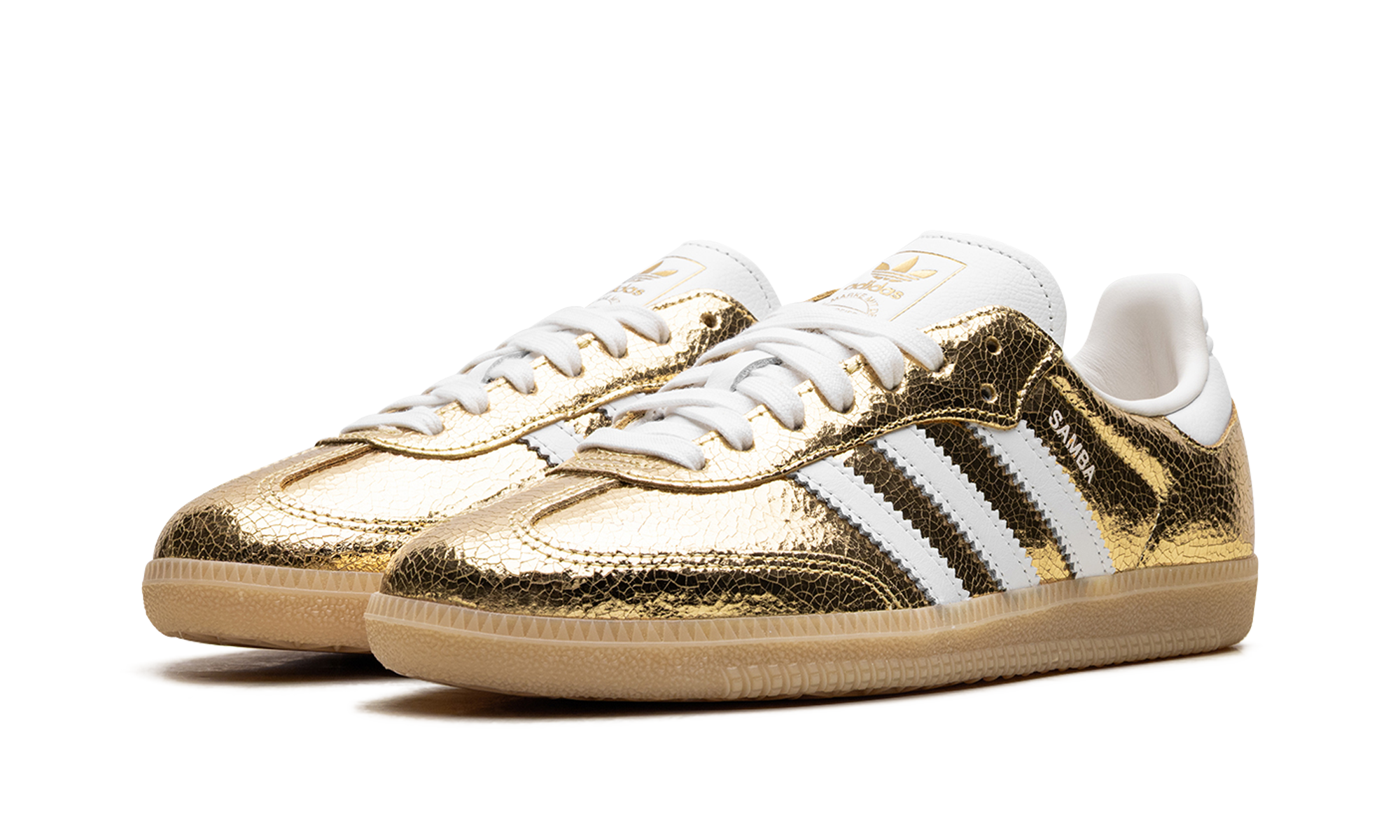 Samba OG Women "Cracked Metallic Pack - Gold"