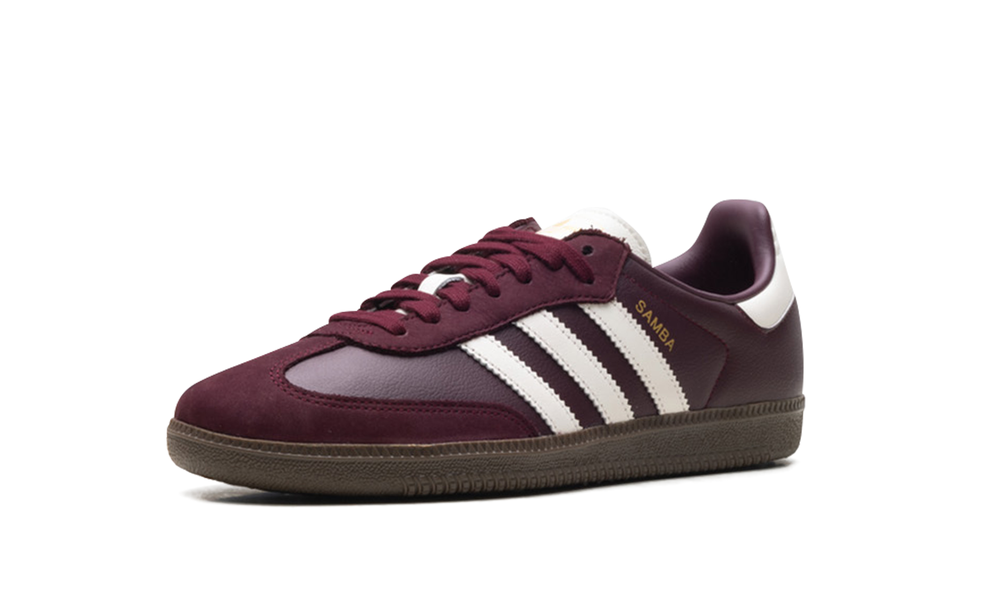 Samba OG Women "Maroon Off White Gum"