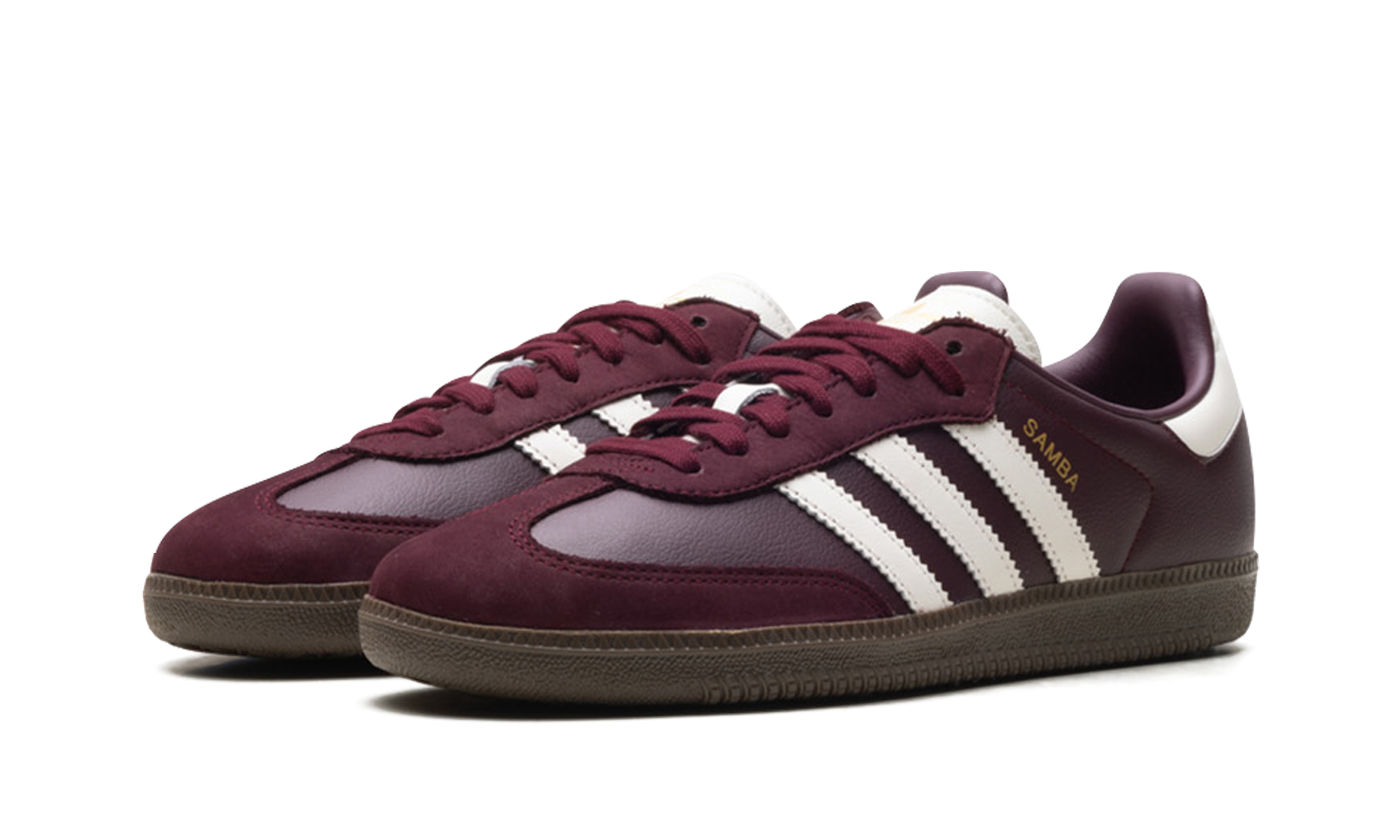 Samba OG Women "Maroon Off White Gum"