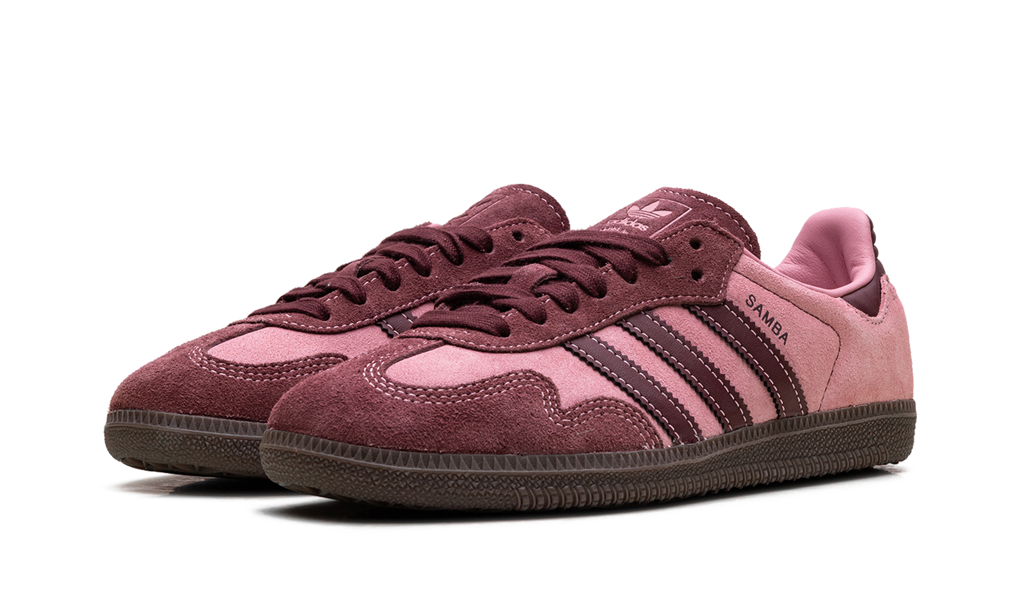 Samba OG Women "Pink Spark Shadow Red"