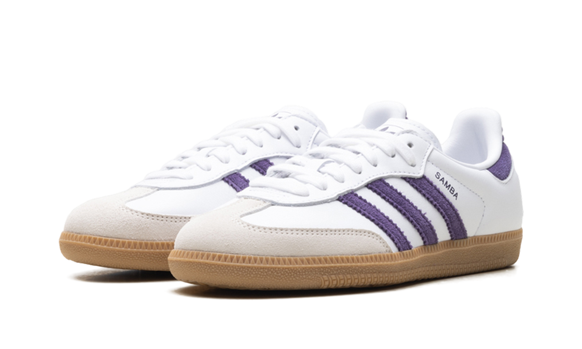 Samba OG Women "White Alumina Aurora Plum"