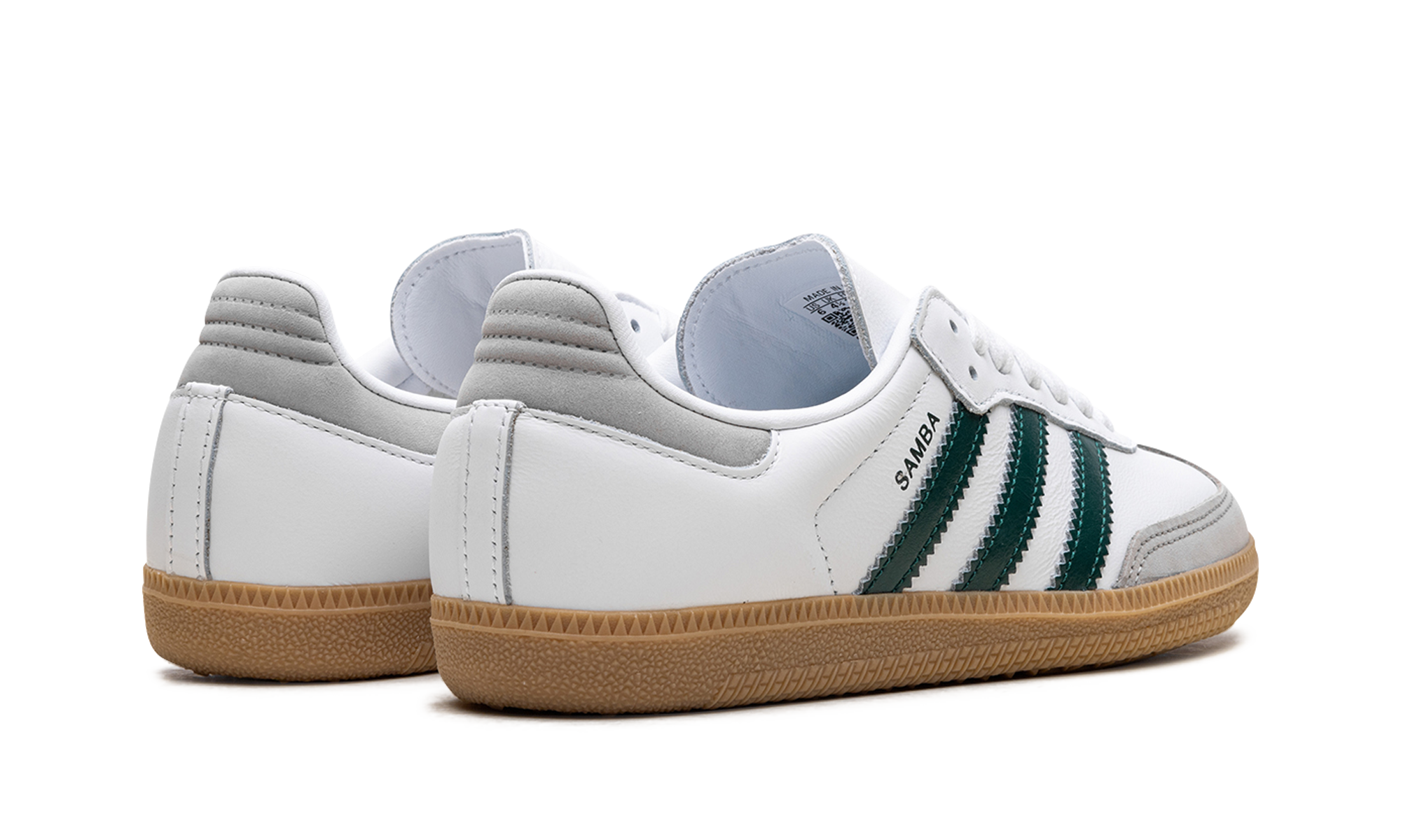 Samba OG Women "White Collegiate Green Gum"