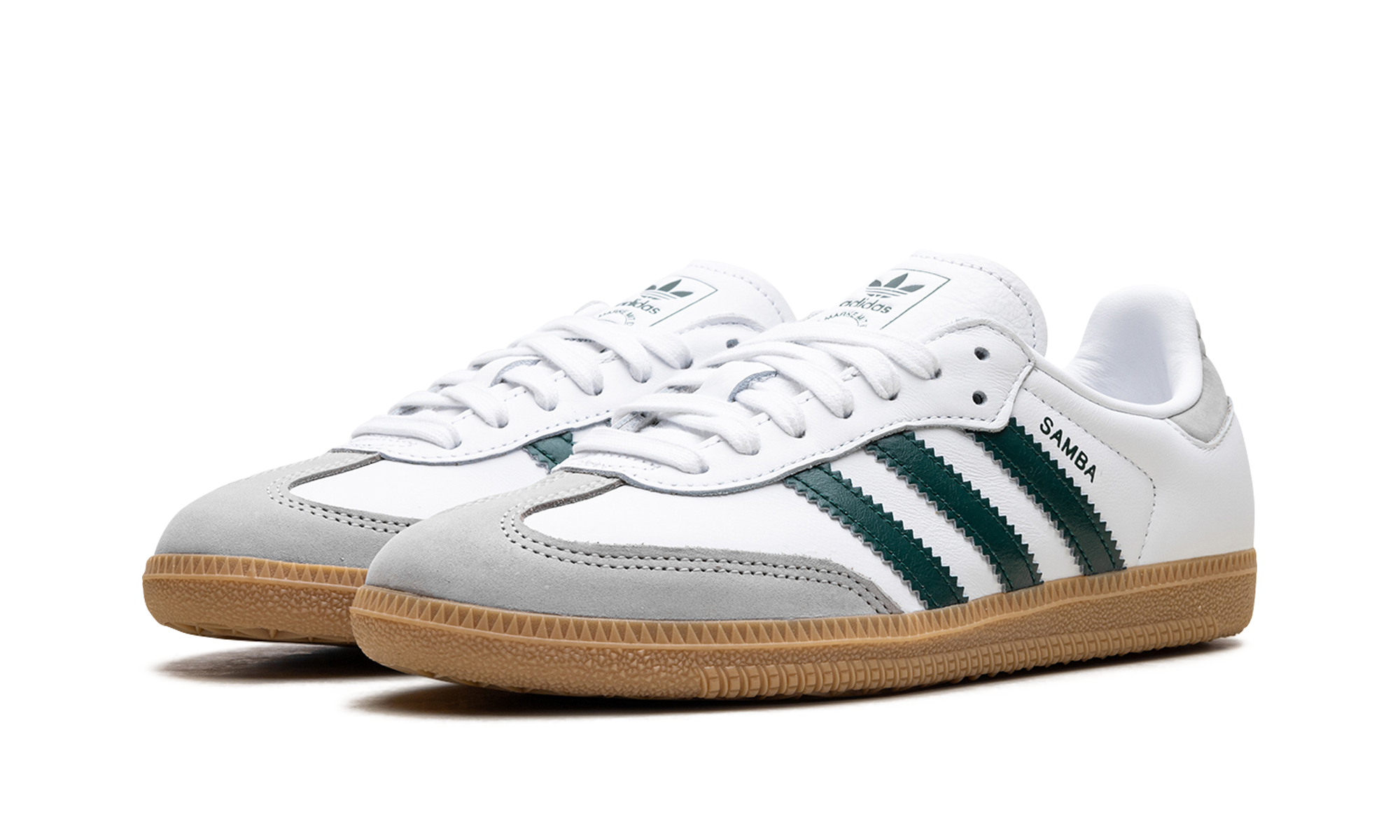 Samba OG Women "White Collegiate Green Gum"
