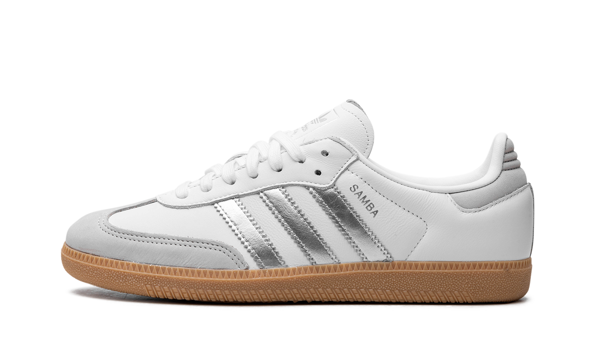 Samba OG Women "White Silver Metallic Grey"
