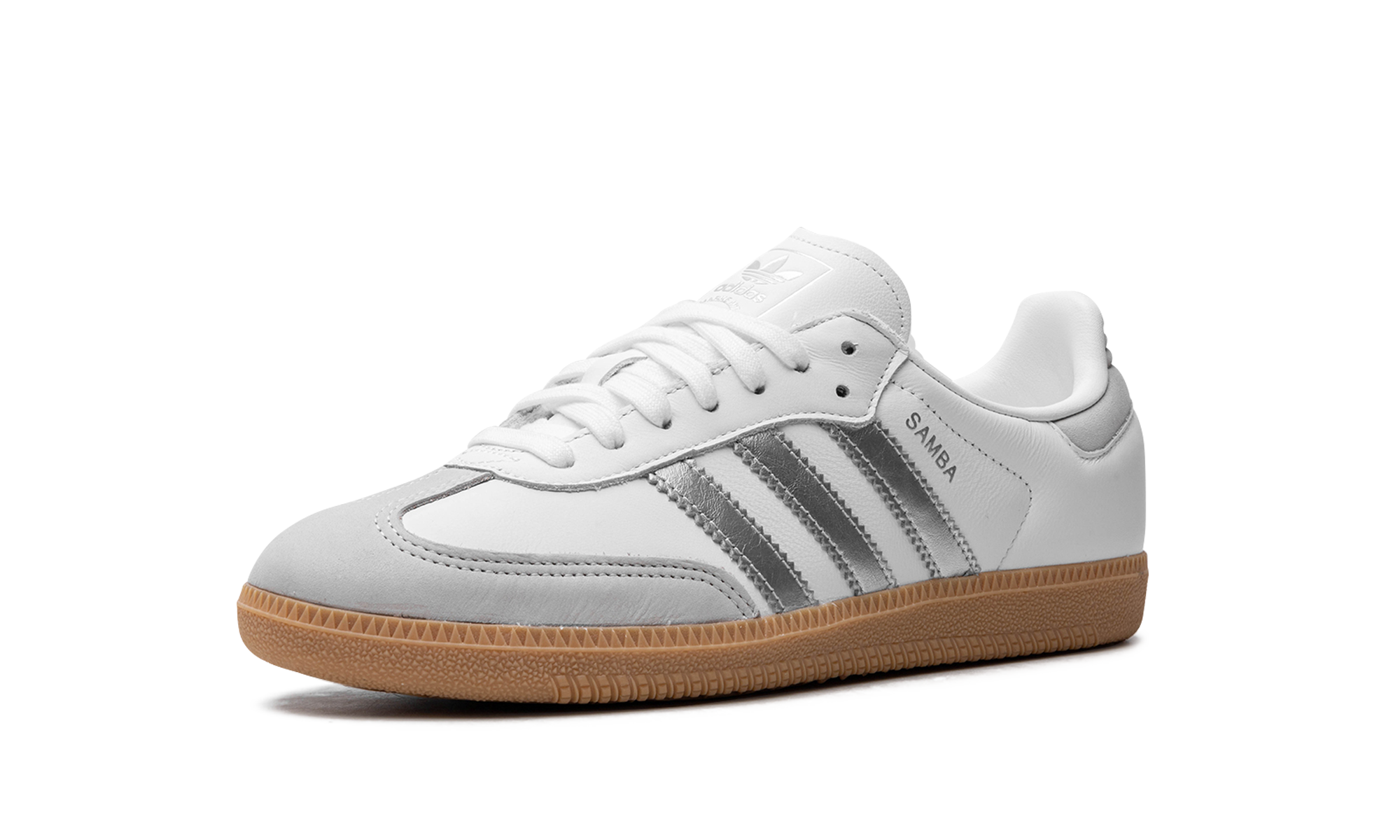 Samba OG Women "White Silver Metallic Grey"