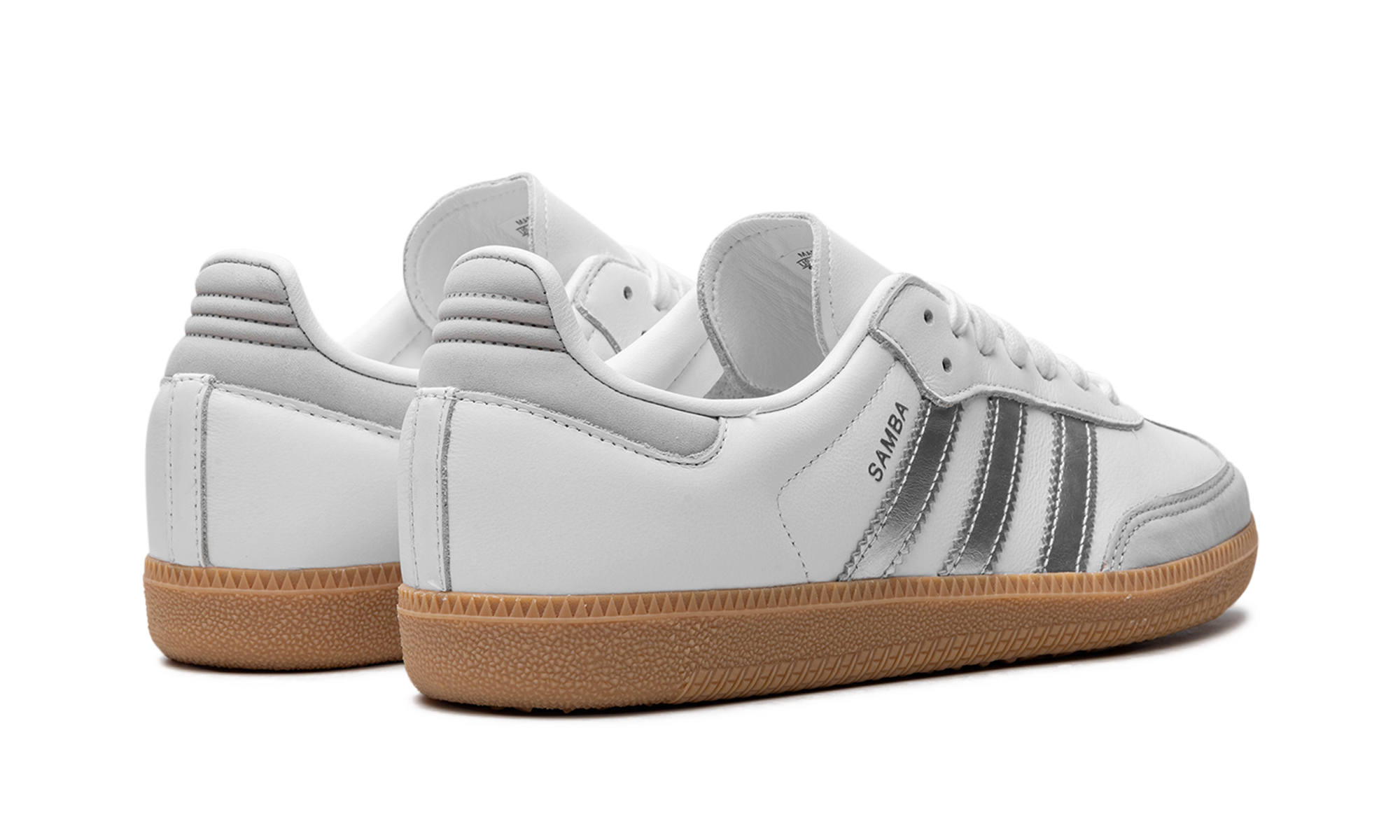 Samba OG Women "White Silver Metallic Grey"