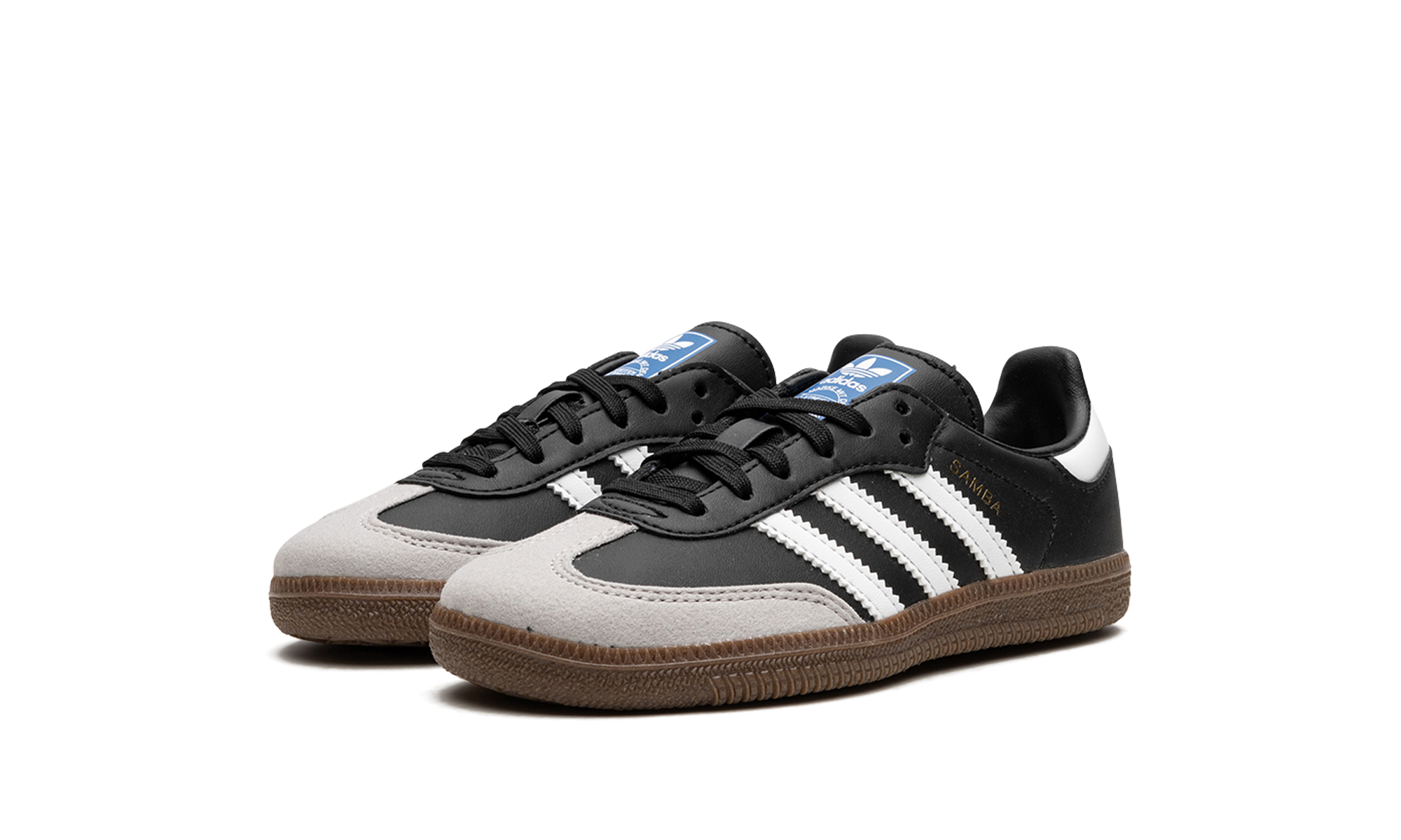 Samba Vegan Kids "Black / White / Gum"
