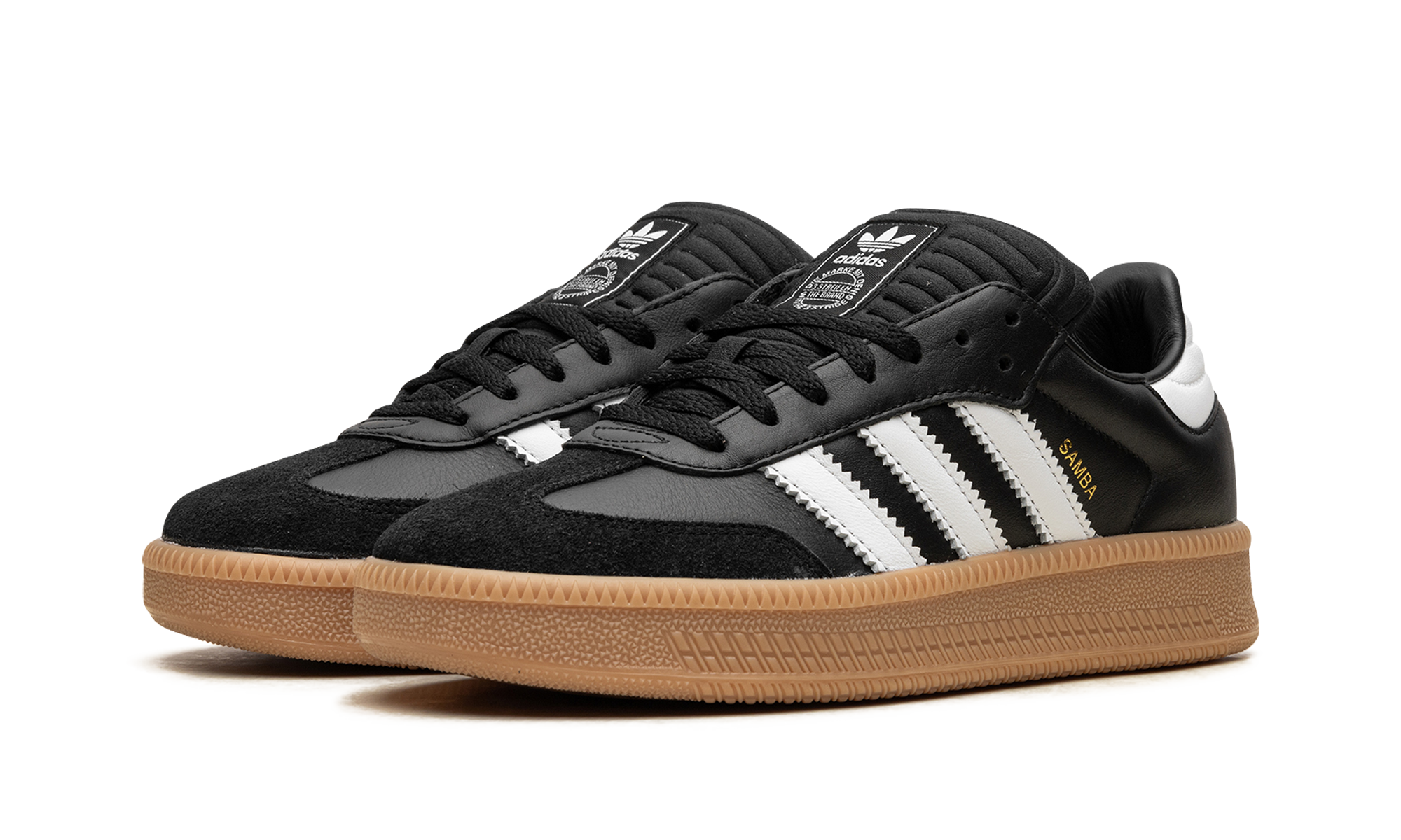Samba Xlg "Black White Gum"